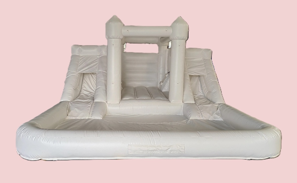 Inflatable white castle (B)